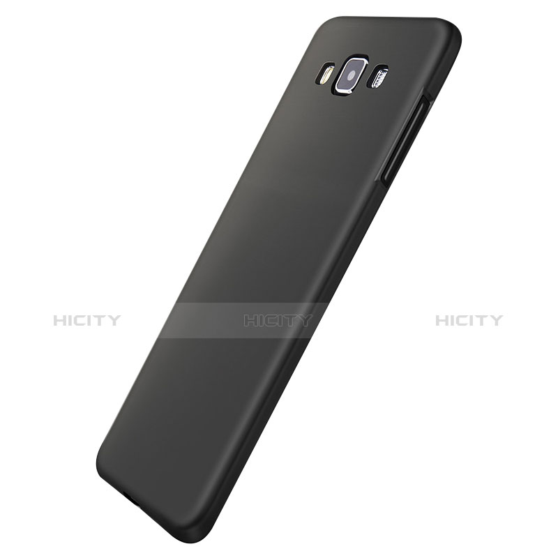 Funda Dura Plastico Rigida Mate M03 para Samsung Galaxy A7 SM-A700 Negro