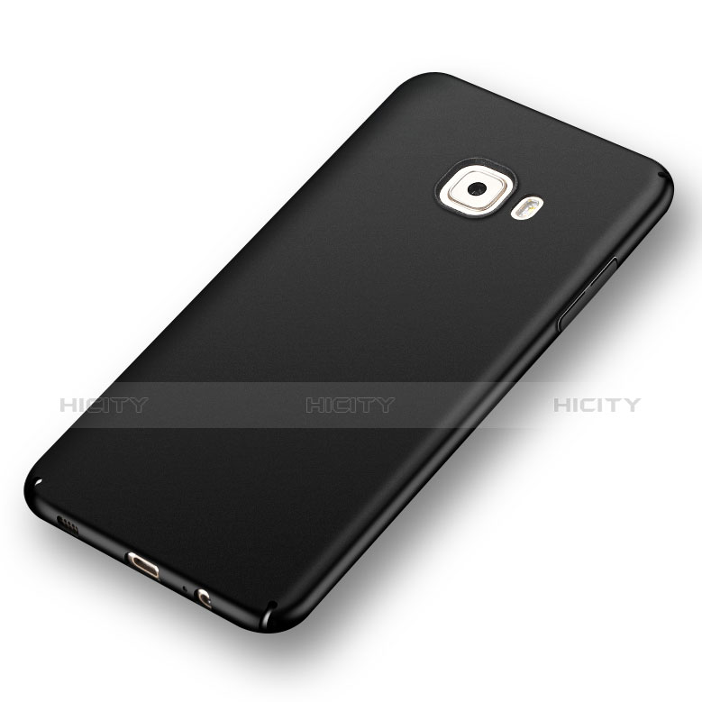 Funda Dura Plastico Rigida Mate M03 para Samsung Galaxy C7 Pro C7010 Negro