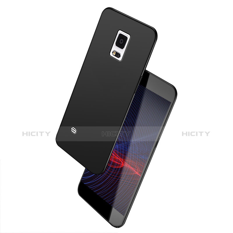 Funda Dura Plastico Rigida Mate M03 para Samsung Galaxy Note 4 SM-N910F Negro