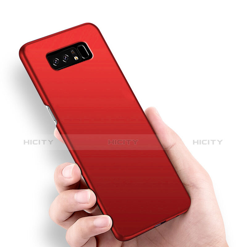 Funda Dura Plastico Rigida Mate M03 para Samsung Galaxy Note 8 Duos N950F Rojo