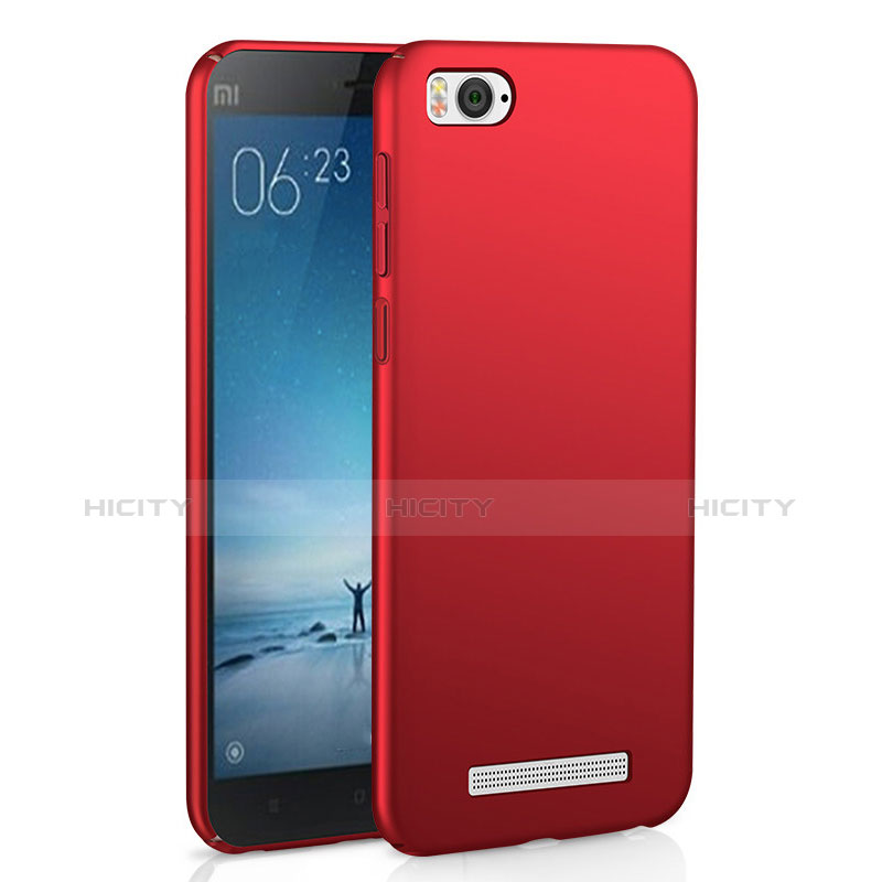 Funda Dura Plastico Rigida Mate M03 para Xiaomi Mi 4i Rojo