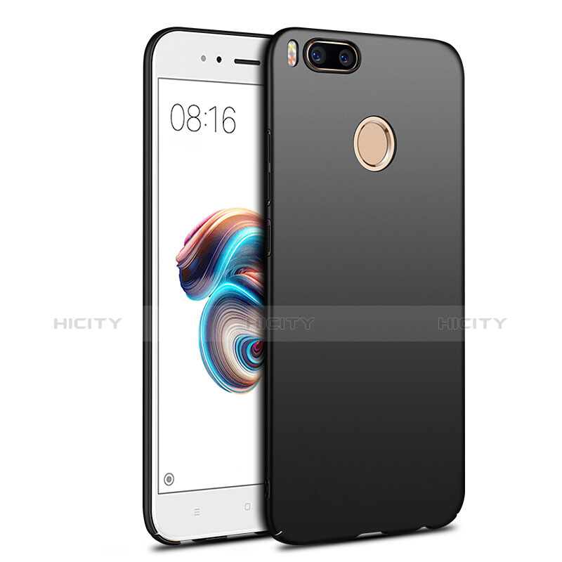 Funda Dura Plastico Rigida Mate M03 para Xiaomi Mi A1 Negro