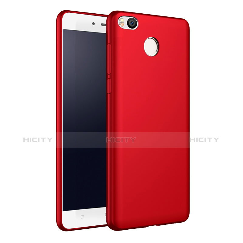 Funda Dura Plastico Rigida Mate M03 para Xiaomi Mi Max 2 Rojo