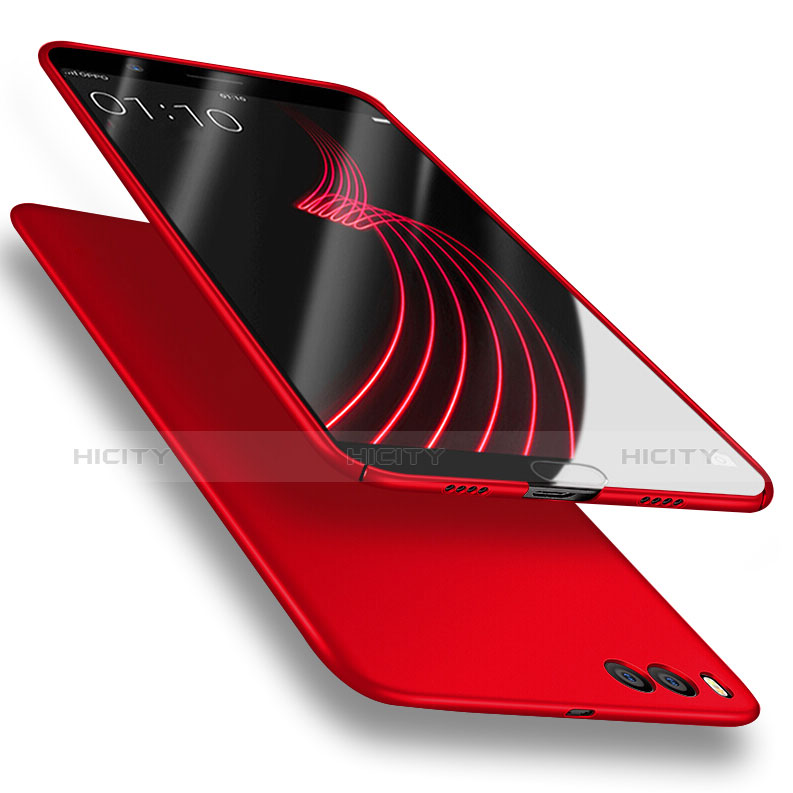 Funda Dura Plastico Rigida Mate M03 para Xiaomi Mi Note 3 Rojo