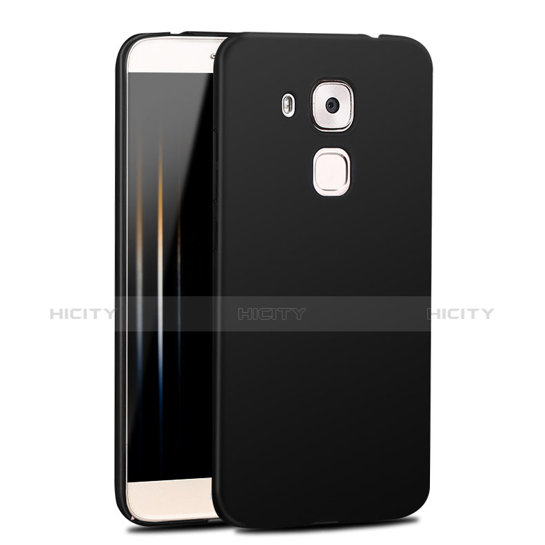 Funda Dura Plastico Rigida Mate M04 para Huawei G9 Plus Negro