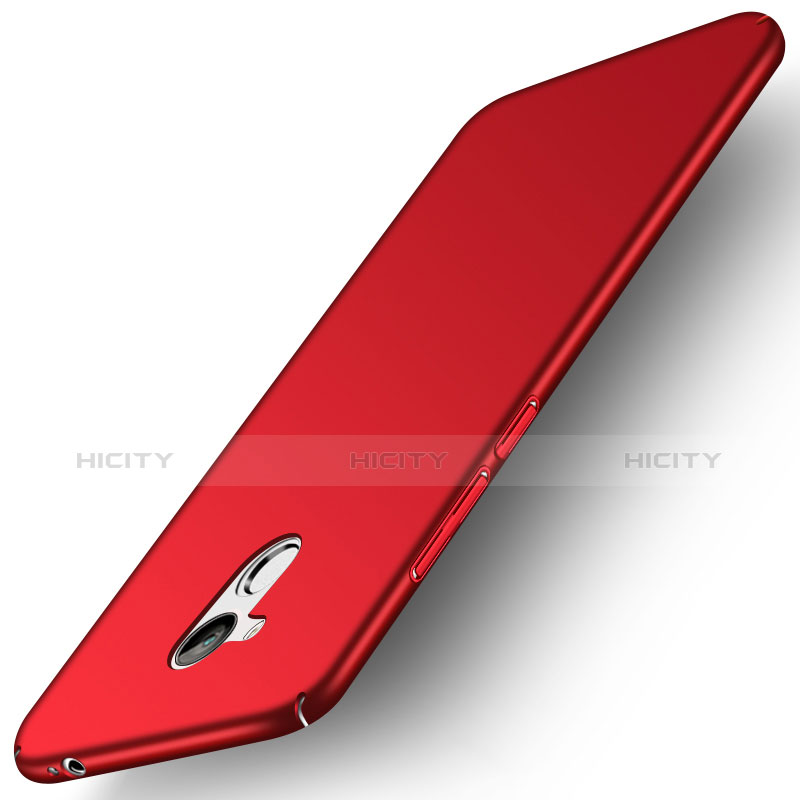 Funda Dura Plastico Rigida Mate M04 para Huawei Honor V9 Play Rojo