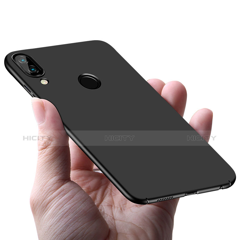 Funda Dura Plastico Rigida Mate M04 para Huawei P20 Lite Negro