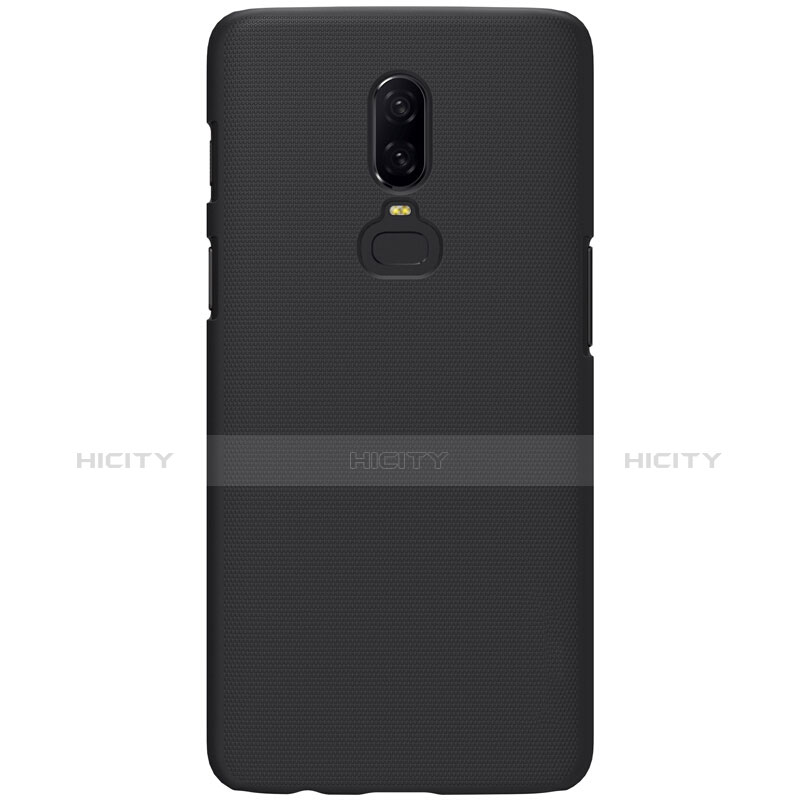 Funda Dura Plastico Rigida Mate M04 para OnePlus 6 Negro