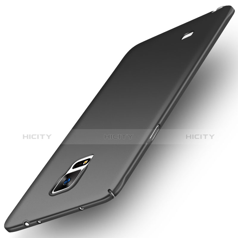 Funda Dura Plastico Rigida Mate M04 para Samsung Galaxy Note 4 SM-N910F Negro