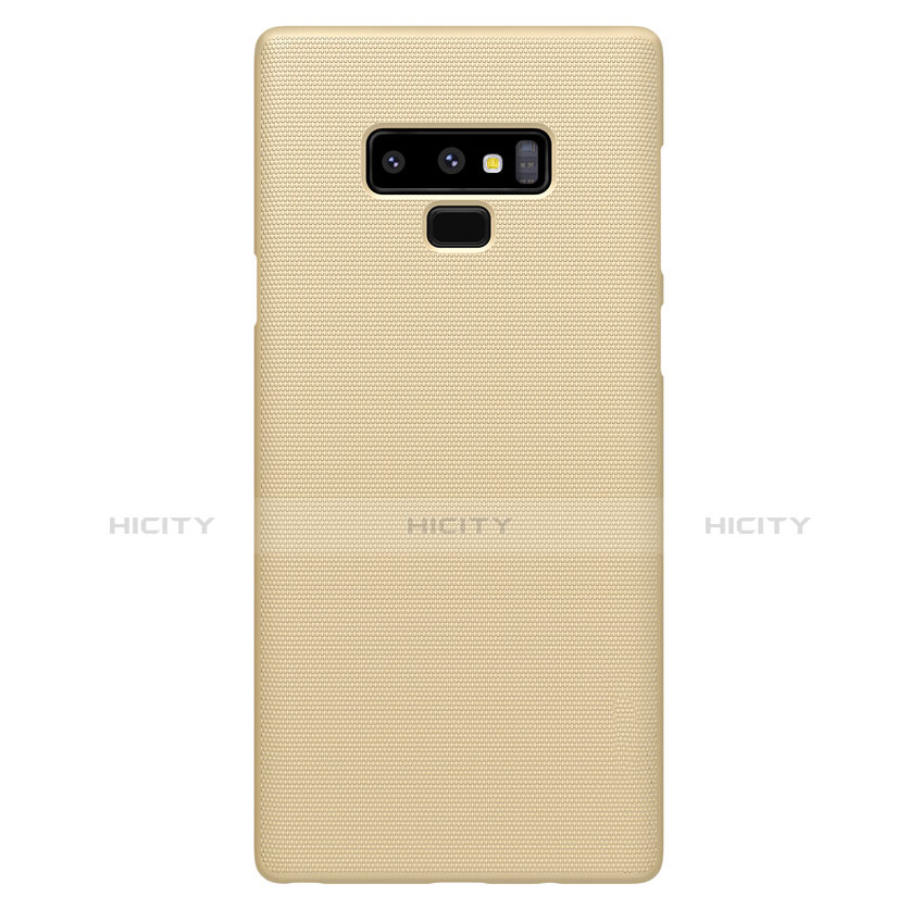 Funda Dura Plastico Rigida Mate M04 para Samsung Galaxy Note 9 Oro