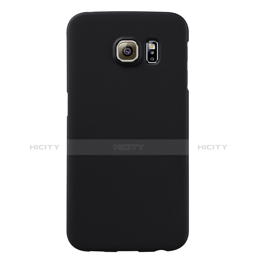 Funda Dura Plastico Rigida Mate M04 para Samsung Galaxy S6 Edge SM-G925 Negro