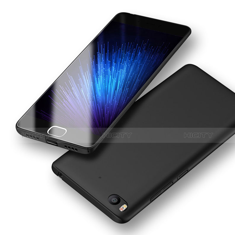 Funda Dura Plastico Rigida Mate M04 para Xiaomi Mi 5S Negro