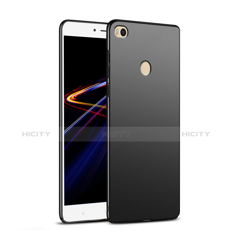 Funda Dura Plastico Rigida Mate M04 para Xiaomi Mi Max 2 Negro