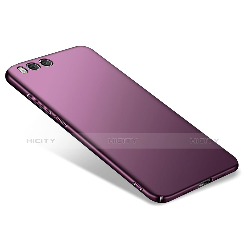 Funda Dura Plastico Rigida Mate M04 para Xiaomi Mi Note 3 Morado