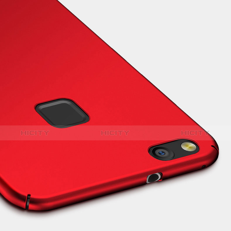 Funda Dura Plastico Rigida Mate M05 para Huawei Honor 8 Lite Rojo