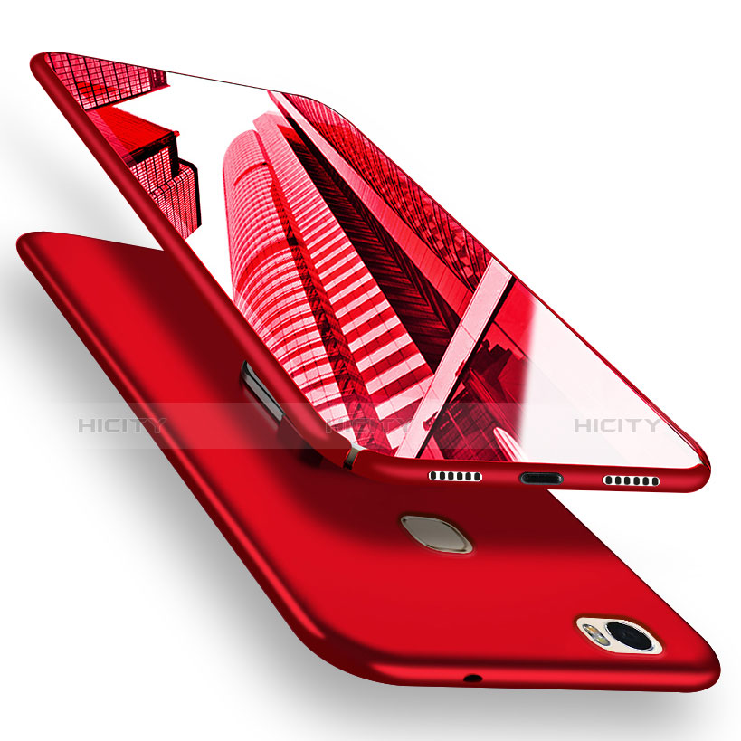 Funda Dura Plastico Rigida Mate M05 para Huawei Honor Note 8 Rojo