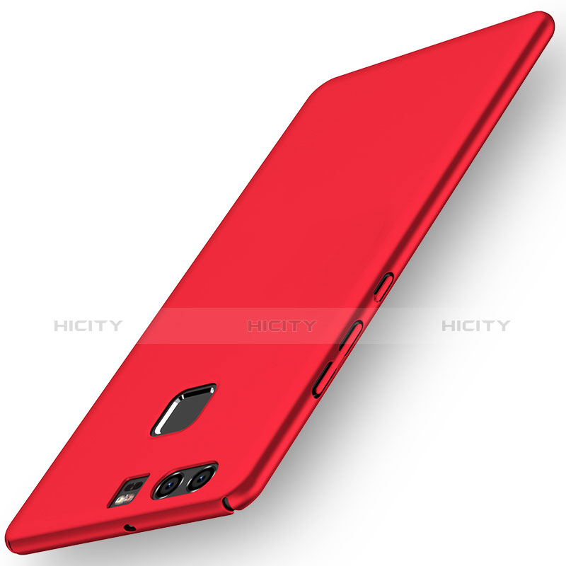 Funda Dura Plastico Rigida Mate M05 para Huawei P9 Plus Rojo