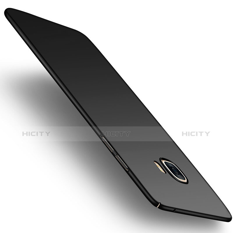 Funda Dura Plastico Rigida Mate M05 para Samsung Galaxy C7 SM-C7000 Negro