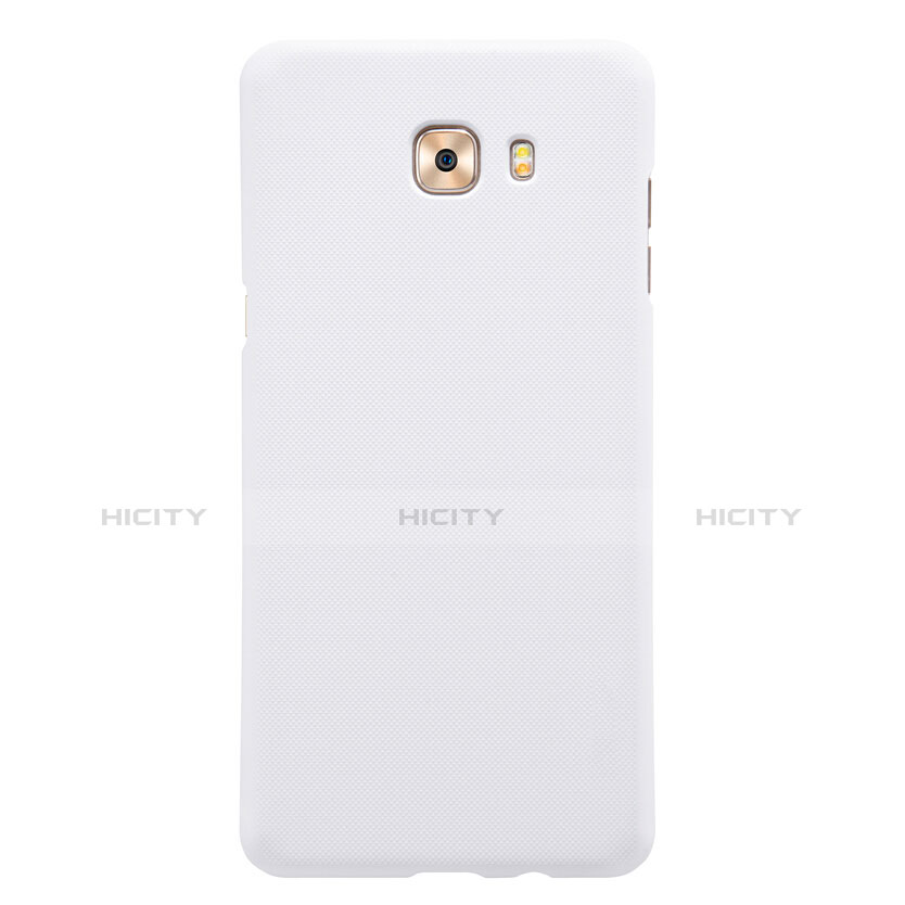 Funda Dura Plastico Rigida Mate M05 para Samsung Galaxy C9 Pro C9000 Blanco