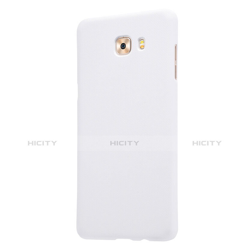 Funda Dura Plastico Rigida Mate M05 para Samsung Galaxy C9 Pro C9000 Blanco