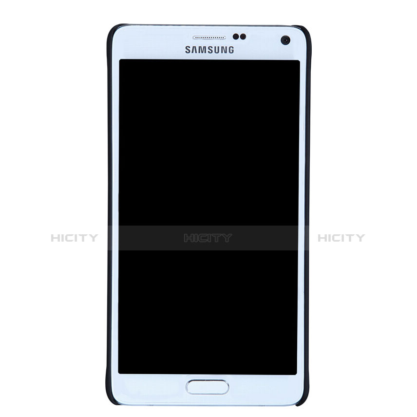 Funda Dura Plastico Rigida Mate M05 para Samsung Galaxy Note 4 Duos N9100 Dual SIM Negro