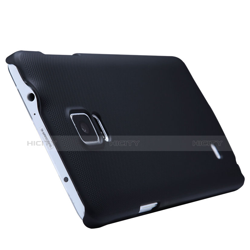 Funda Dura Plastico Rigida Mate M05 para Samsung Galaxy Note 4 Duos N9100 Dual SIM Negro