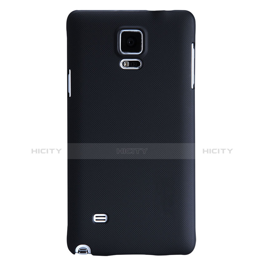 Funda Dura Plastico Rigida Mate M05 para Samsung Galaxy Note 4 SM-N910F Negro