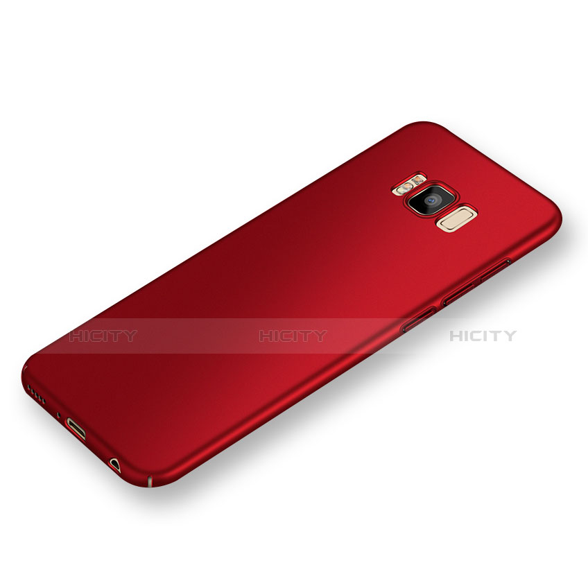 Funda Dura Plastico Rigida Mate M05 para Samsung Galaxy S8 Rojo