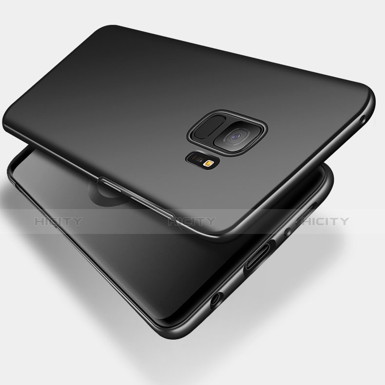 Funda Dura Plastico Rigida Mate M05 para Samsung Galaxy S9 Negro