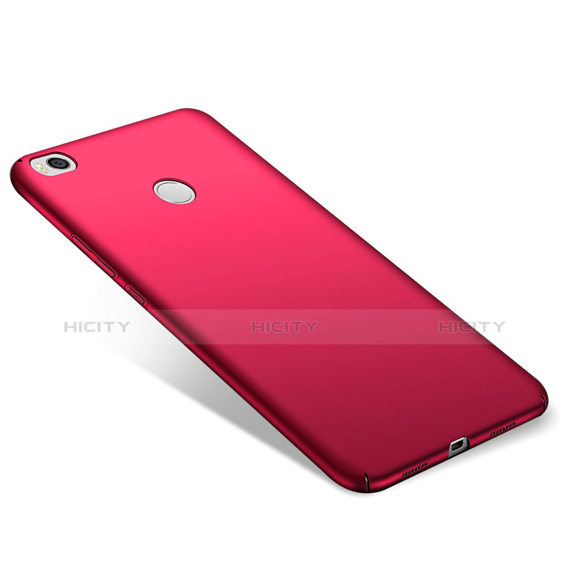 Funda Dura Plastico Rigida Mate M05 para Xiaomi Mi Max 2 Rojo