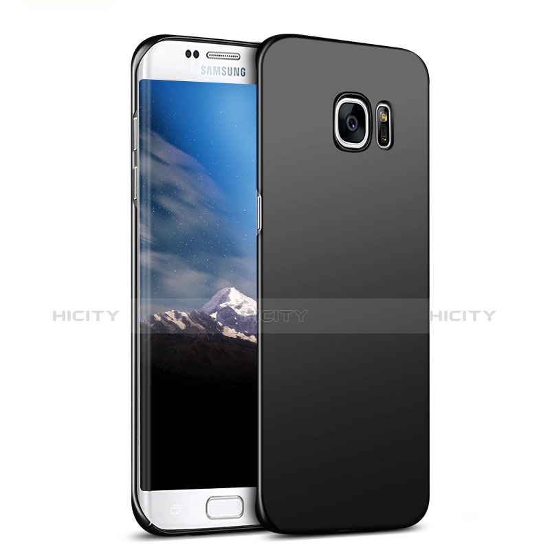 Funda Dura Plastico Rigida Mate M06 para Samsung Galaxy S7 Edge G935F Negro