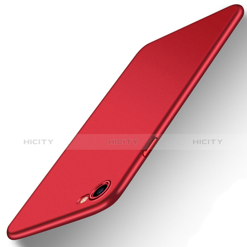 Funda Dura Plastico Rigida Mate M07 para Apple iPhone 7 Rojo