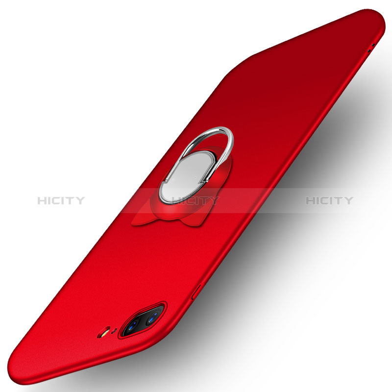 Funda Dura Plastico Rigida Mate M07 para Apple iPhone 8 Plus Rojo