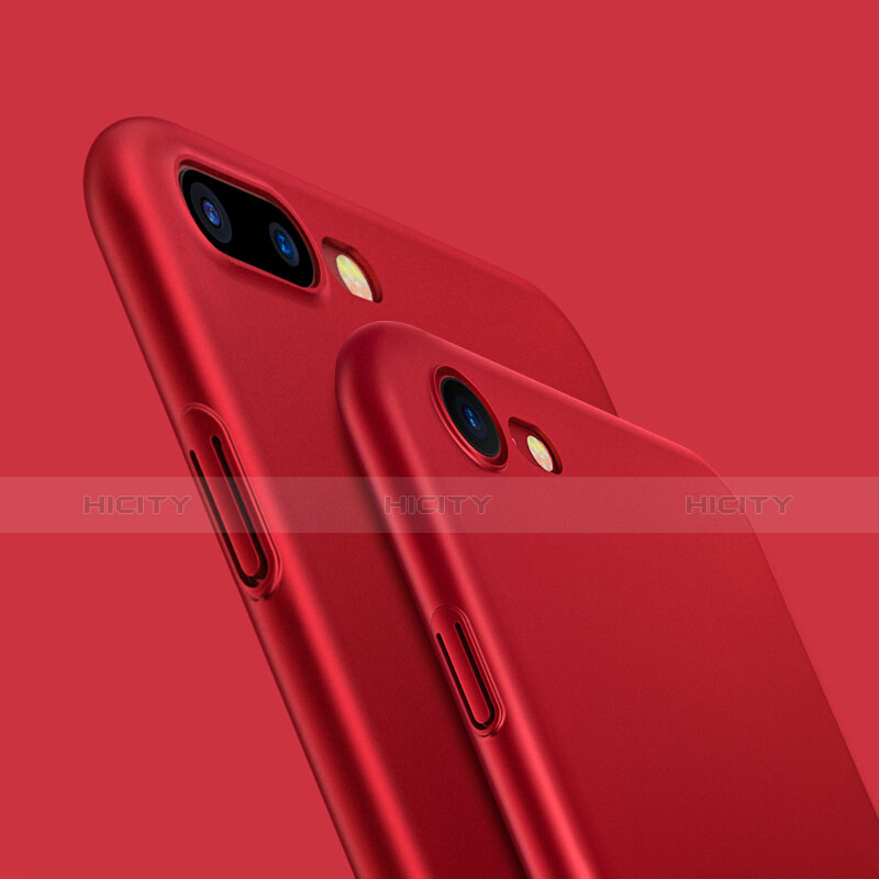 Funda Dura Plastico Rigida Mate M07 para Apple iPhone 8 Rojo