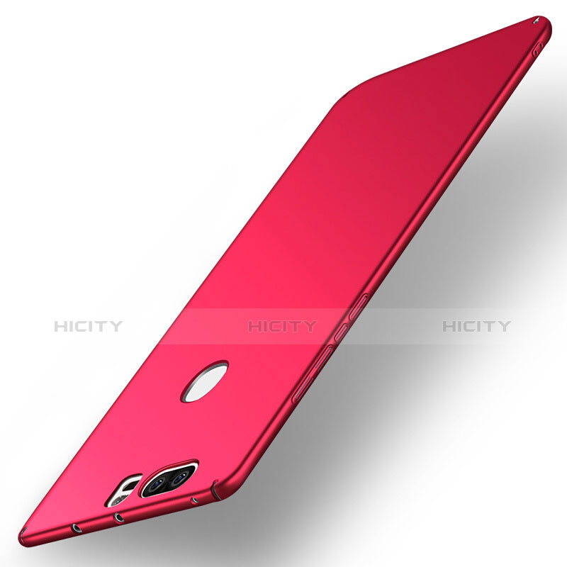 Funda Dura Plastico Rigida Mate M07 para Huawei Honor V8 Rojo