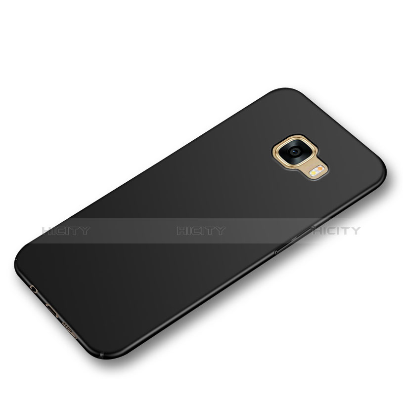 Funda Dura Plastico Rigida Mate M07 para Samsung Galaxy C7 SM-C7000 Negro