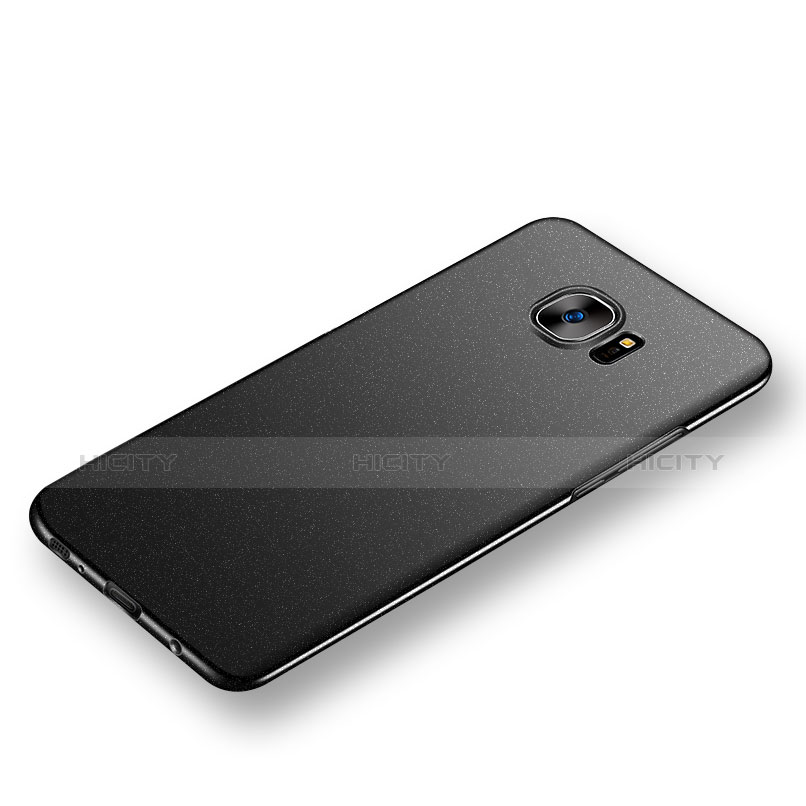 Funda Dura Plastico Rigida Mate M07 para Samsung Galaxy S7 Edge G935F Negro