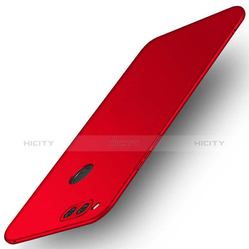 Funda Dura Plastico Rigida Mate M08 para Huawei Honor 7X Rojo