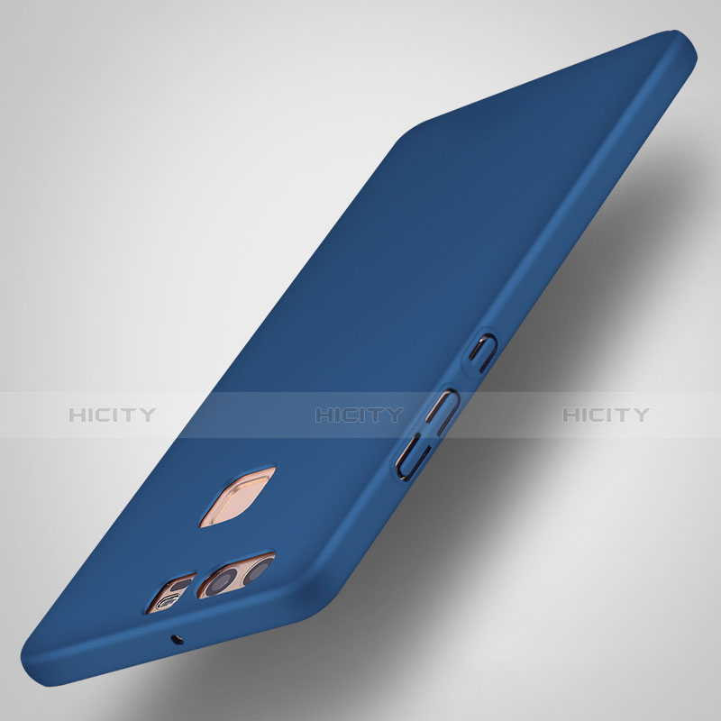 Funda Dura Plastico Rigida Mate M08 para Huawei P9 Azul