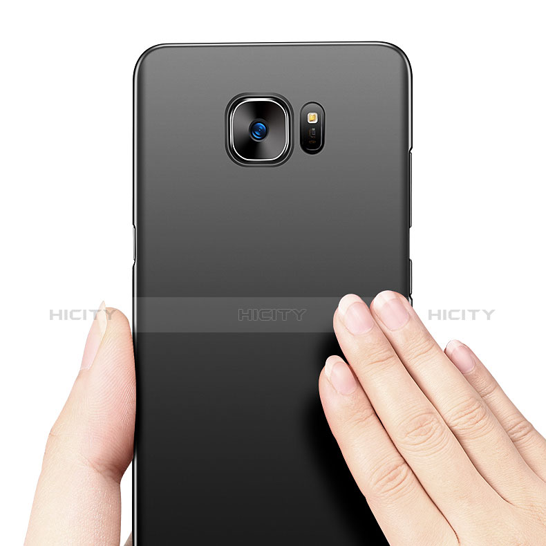 Funda Dura Plastico Rigida Mate M08 para Samsung Galaxy S7 Edge G935F Negro