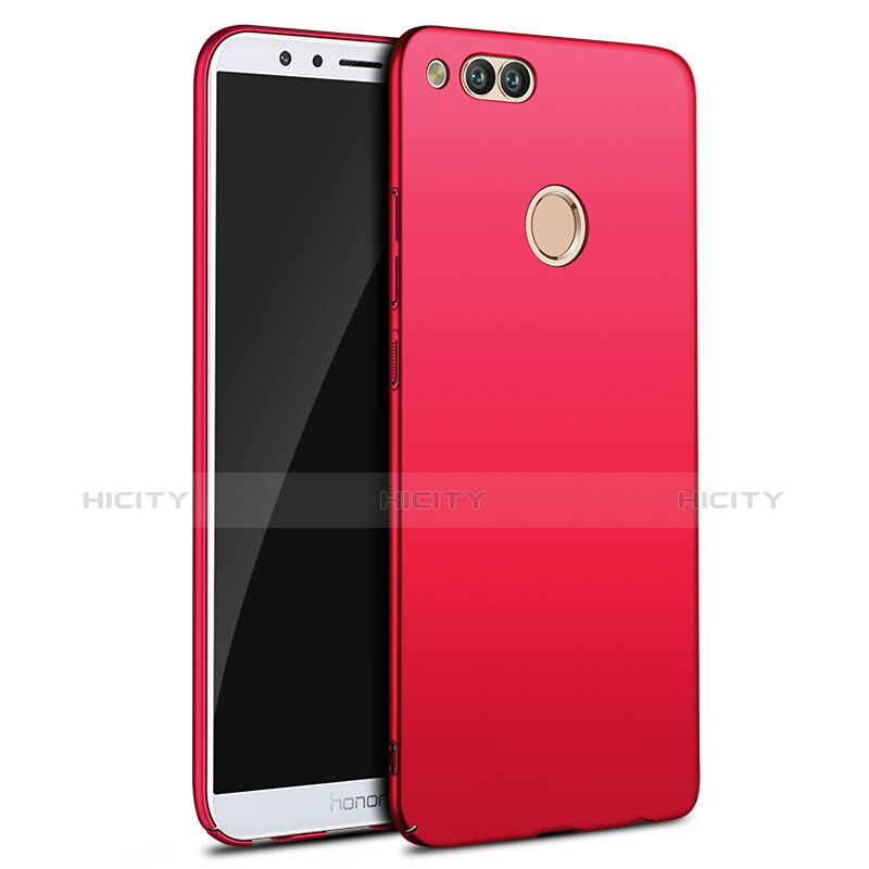 Funda Dura Plastico Rigida Mate M09 para Huawei Honor 7X Rojo