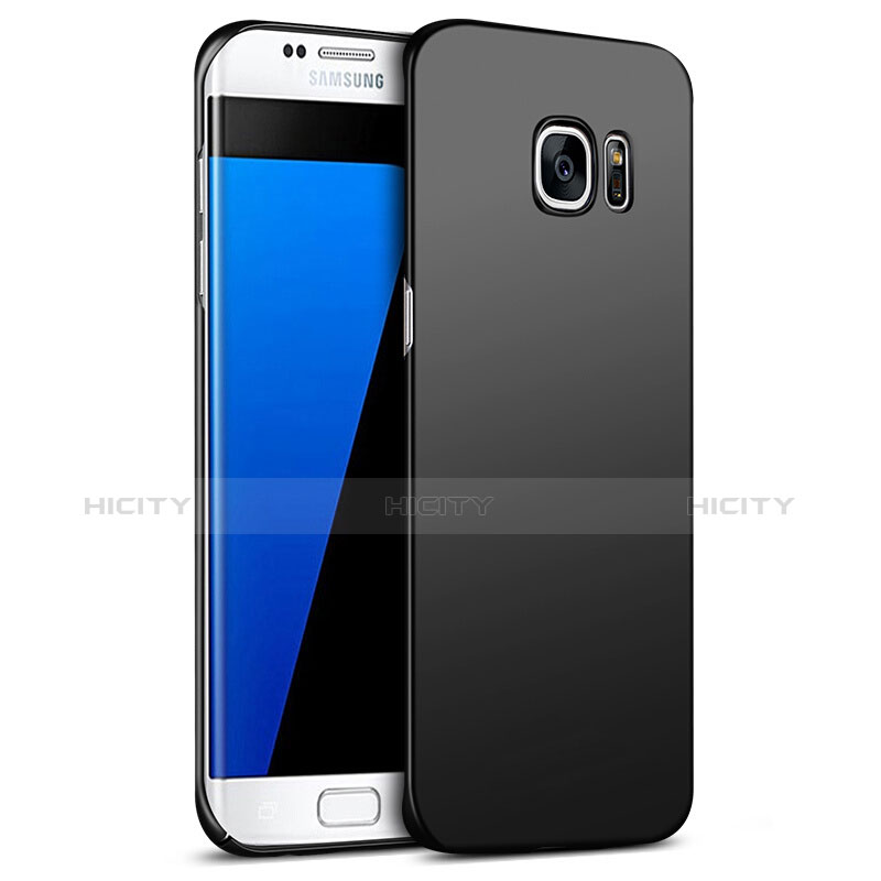 Funda Dura Plastico Rigida Mate M09 para Samsung Galaxy S7 Edge G935F Negro