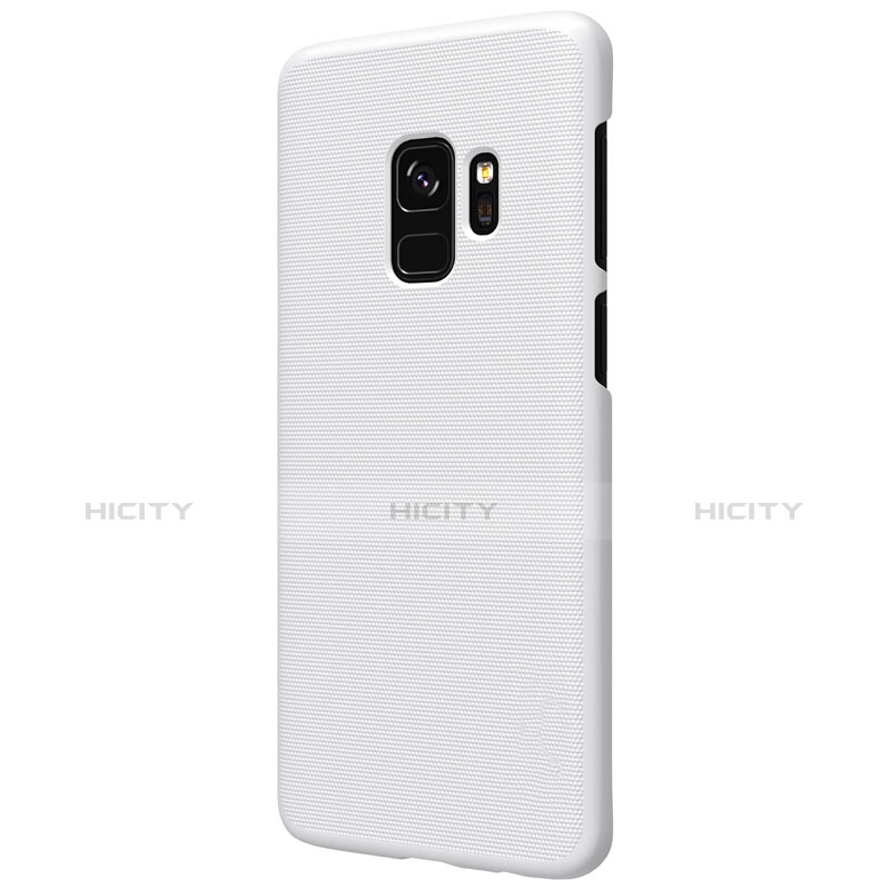 Funda Dura Plastico Rigida Mate M09 para Samsung Galaxy S9 Blanco