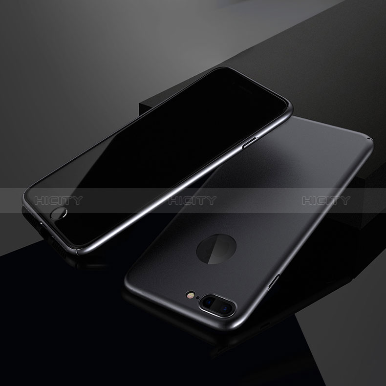 Funda Dura Plastico Rigida Mate M10 para Apple iPhone 8 Plus Negro