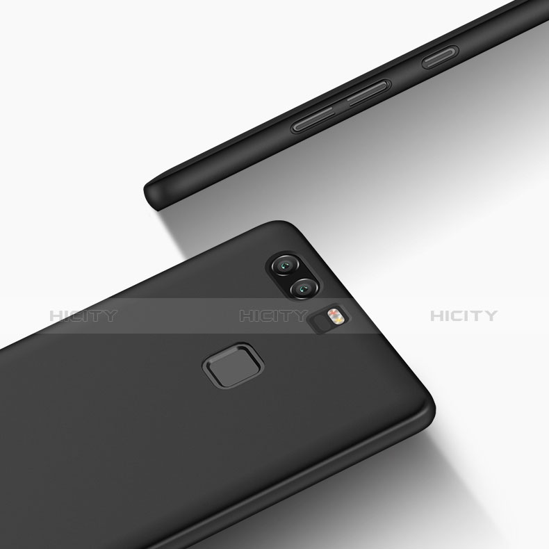 Funda Dura Plastico Rigida Mate M10 para Huawei P9 Plus Negro