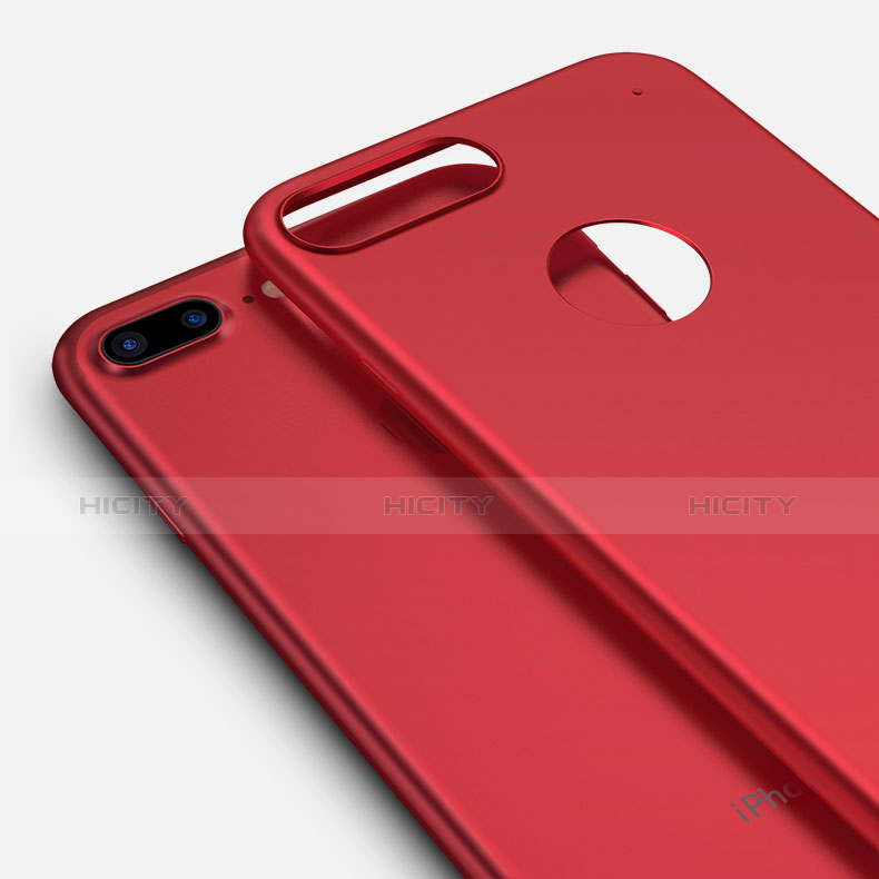 Funda Dura Plastico Rigida Mate M11 para Apple iPhone 7 Plus Rojo