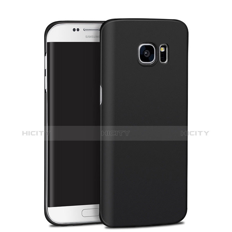 Funda Dura Plastico Rigida Mate M11 para Samsung Galaxy S7 Edge G935F Negro