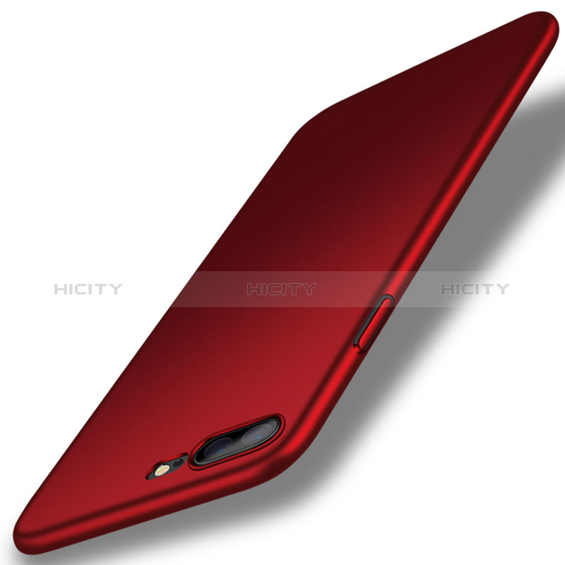 Funda Dura Plastico Rigida Mate M12 para Apple iPhone 8 Plus Rojo