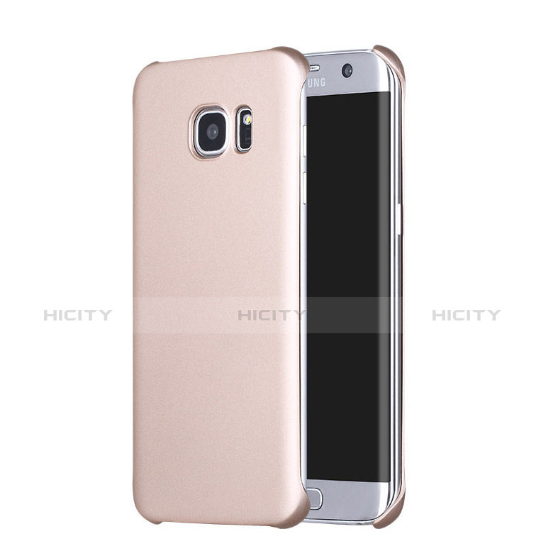Funda Dura Plastico Rigida Mate M12 para Samsung Galaxy S7 Edge G935F Negro