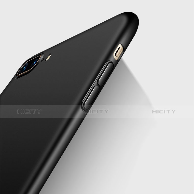 Funda Dura Plastico Rigida Mate M17 para Apple iPhone 7 Plus Negro